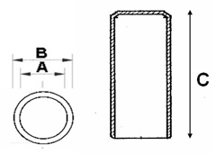 Capuchones Plasticos Medidas Dimensiones